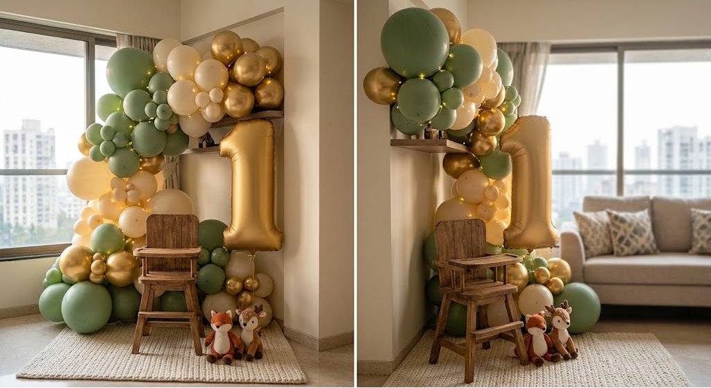 First Birthday Balloon Decoration in Mumbai: A Parent's Complete Planning Guide (2026)