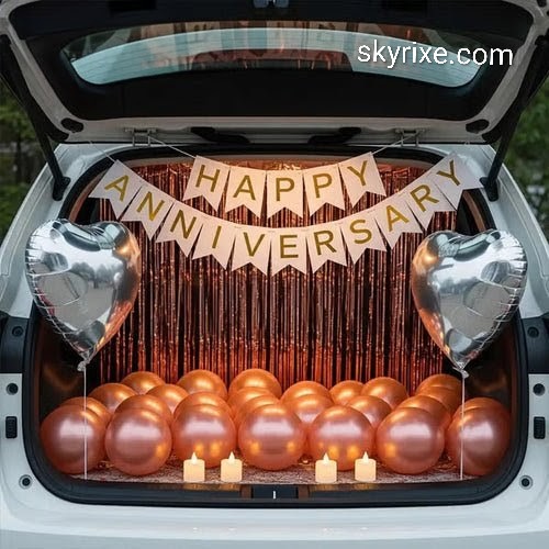 Rose Gold Anniversary Surprise