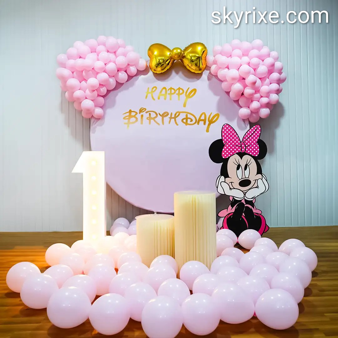 Minnie Mouse Pink Birthday