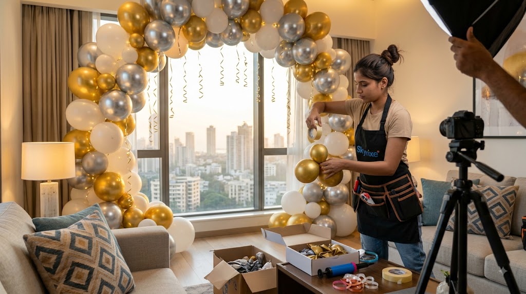 How Google Chooses Balloon Decoration Services Near You in Mumbai