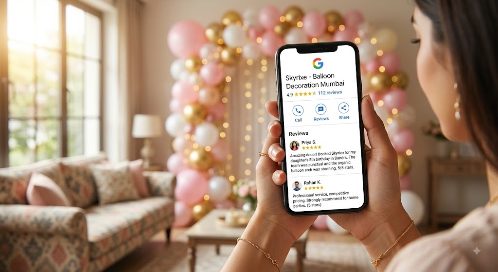 Searching for Balloon Decoration Near Me in Mumbai? Read This Before You Book