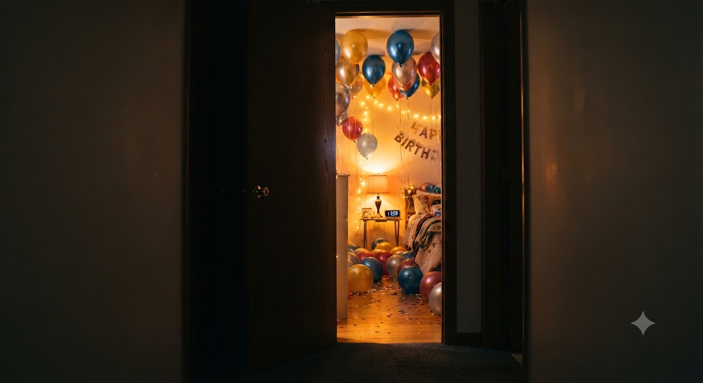Midnight Birthday Decoration: How the Setup Actually Works
